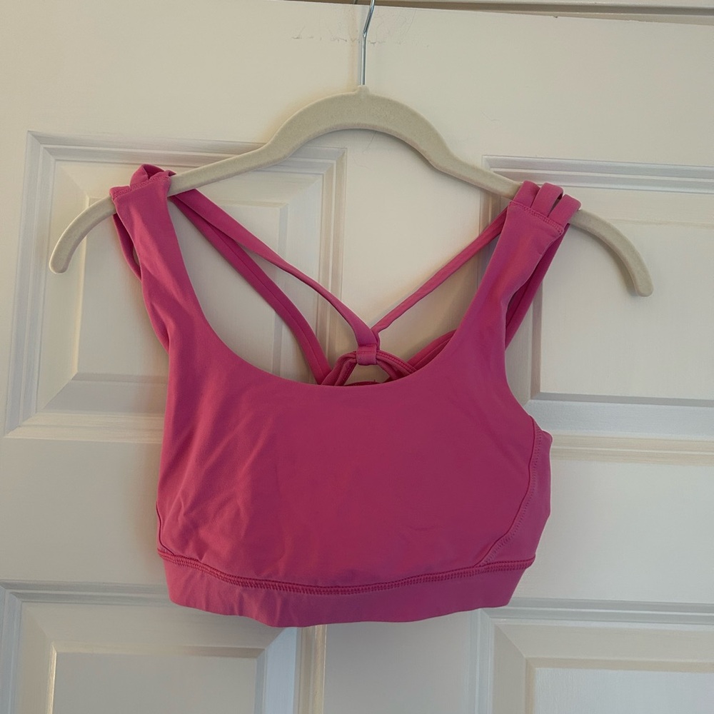 Lululemon Pink Sports Bra